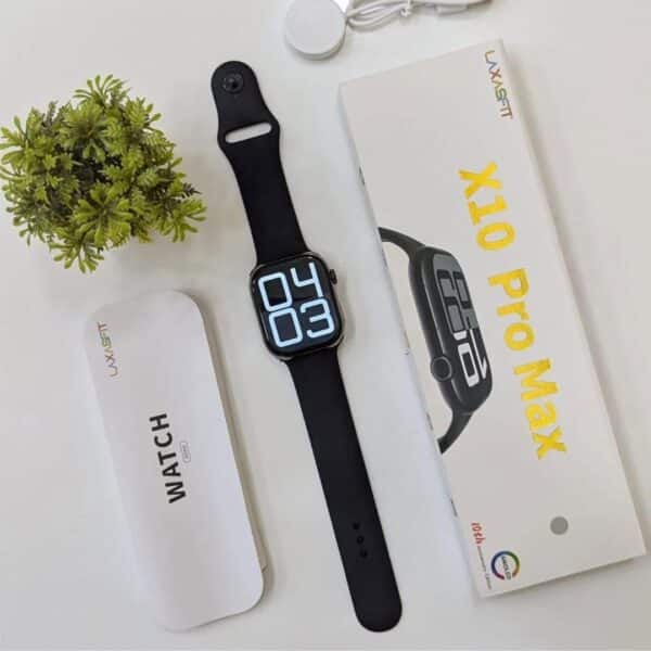 X10 Pro Max Smartwatch (Black)