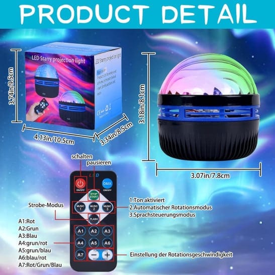 mini galaxy projector light starry projection light a